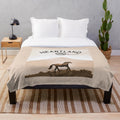 Heartland-inspired plush blanket featuring a horse design for horse lovers