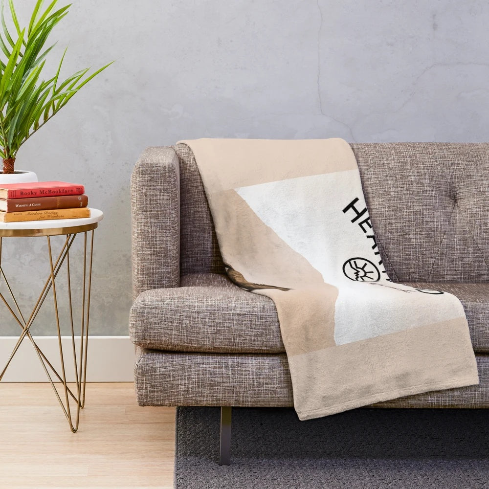 Heartland-inspired plush blanket featuring a horse design for horse lovers