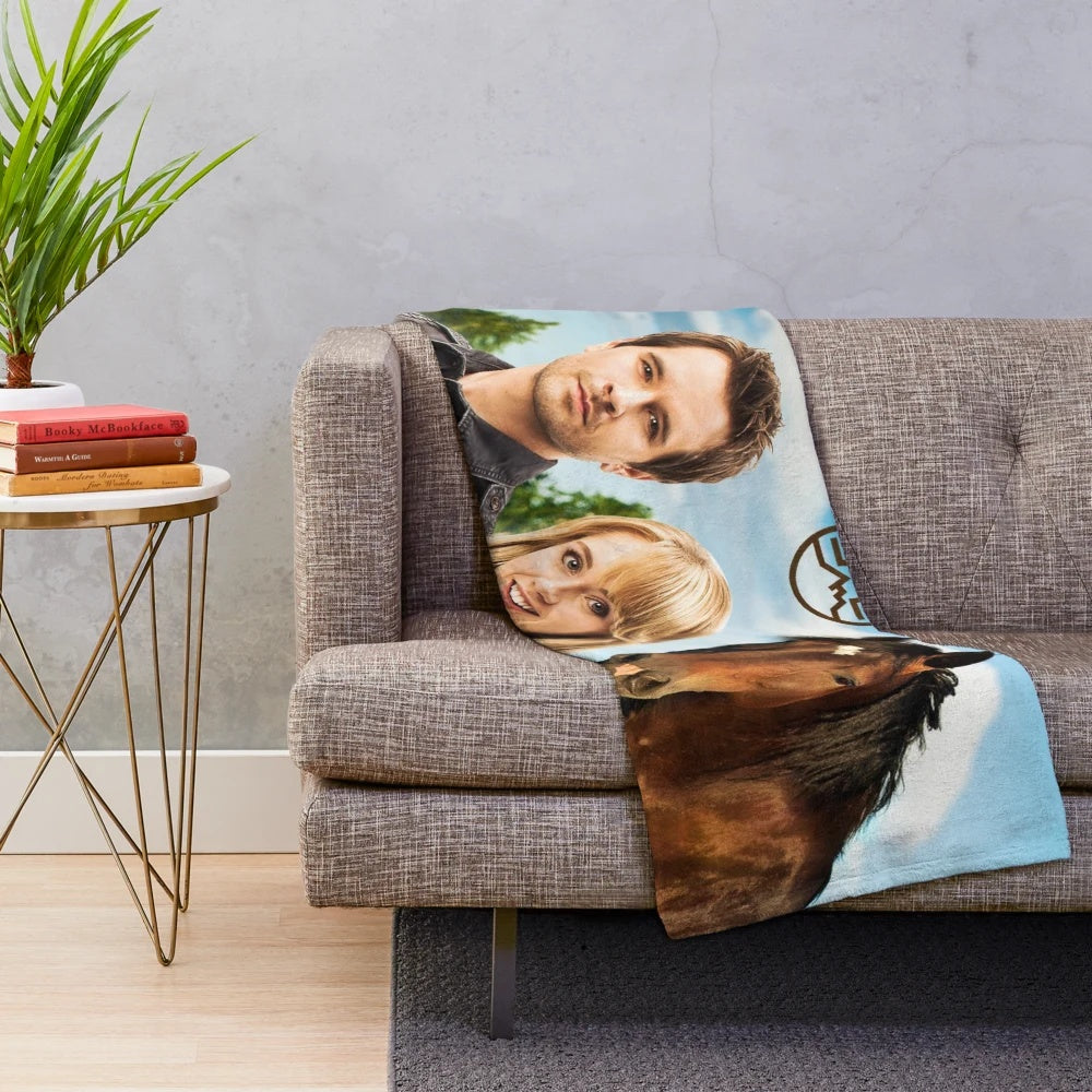 Heartland TV Show Inspired Plush Blanket