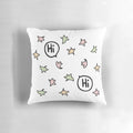 Plush pillow featuring the characters Charlie and Nick from the popular Heartstopper graphic novel and webcomic