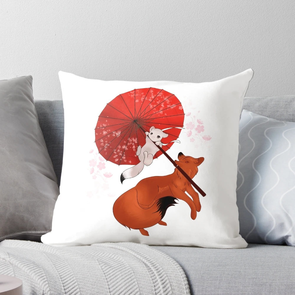Cozy pillow featuring characters from the popular Chinese fantasy novel "Heaven's Official Blessing
