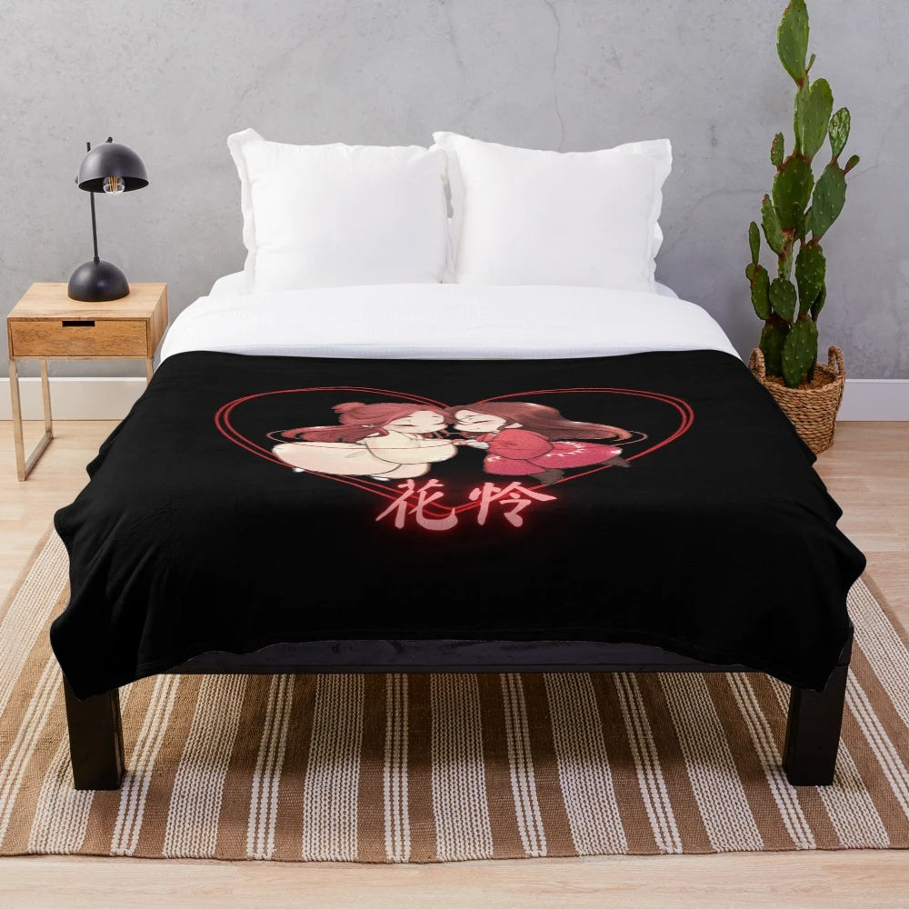 Heavens Official Blessing Xie Lian and Hua Cheng Plush Blanket