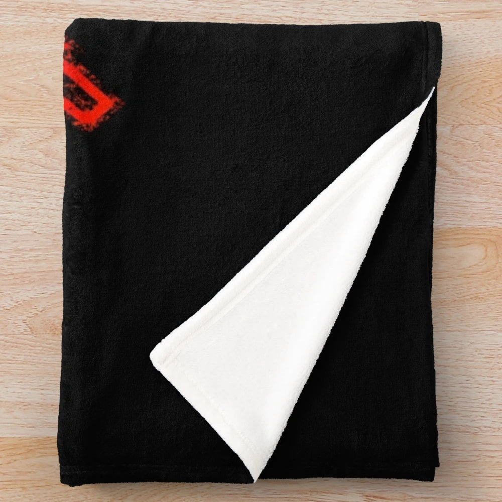 Death Band Inspired Plush Blanket