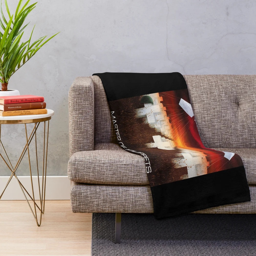 Master of Puppets Inspired Plush Blanket