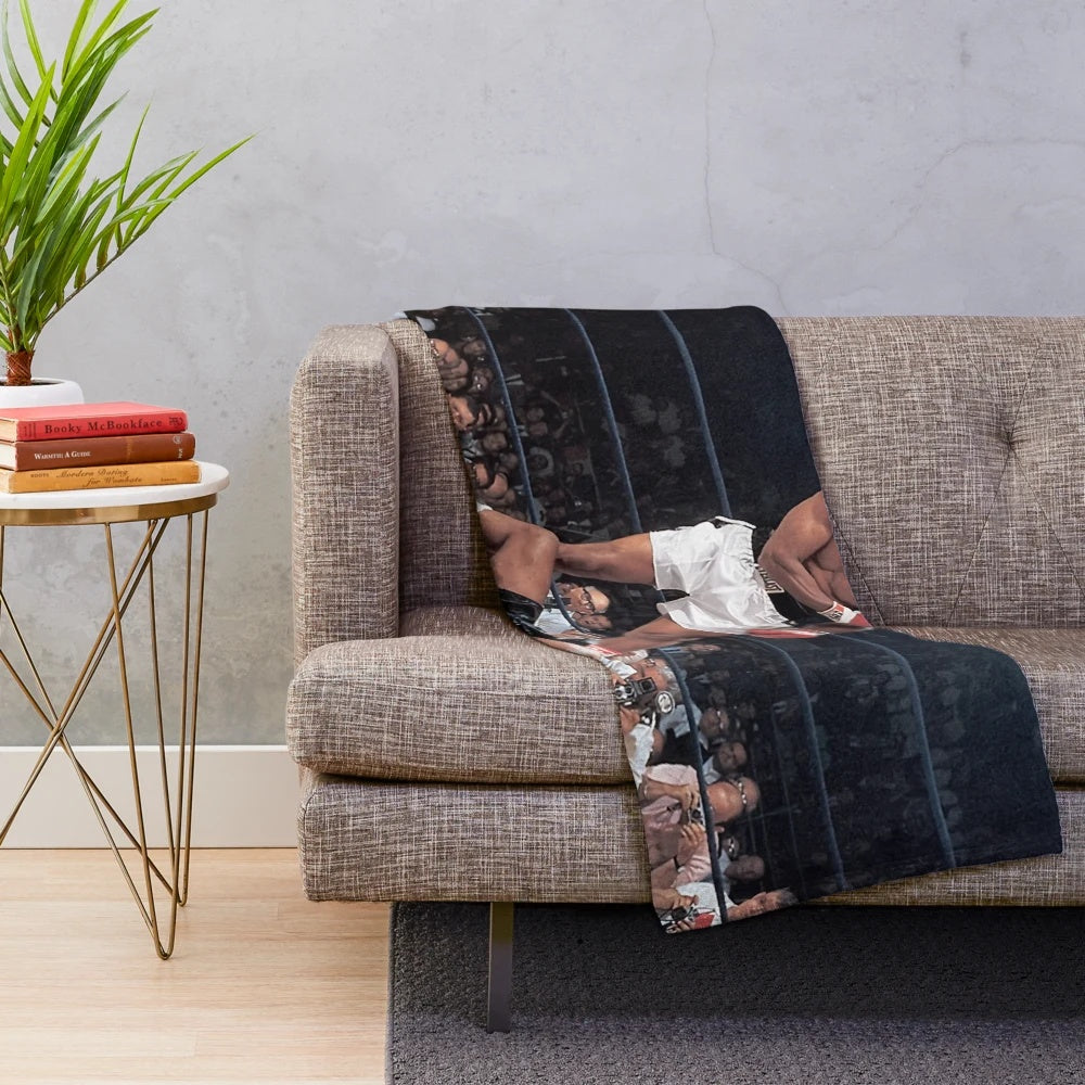 Heavyweight Champion Plush Blanket featuring Muhammad Ali