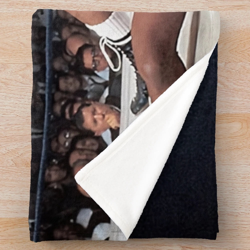 Heavyweight Champion Plush Blanket featuring Muhammad Ali