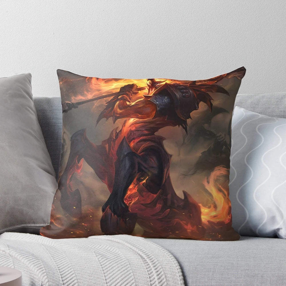 Hecarim Hellbound Pillow - Officially Licensed League of Legends Decor