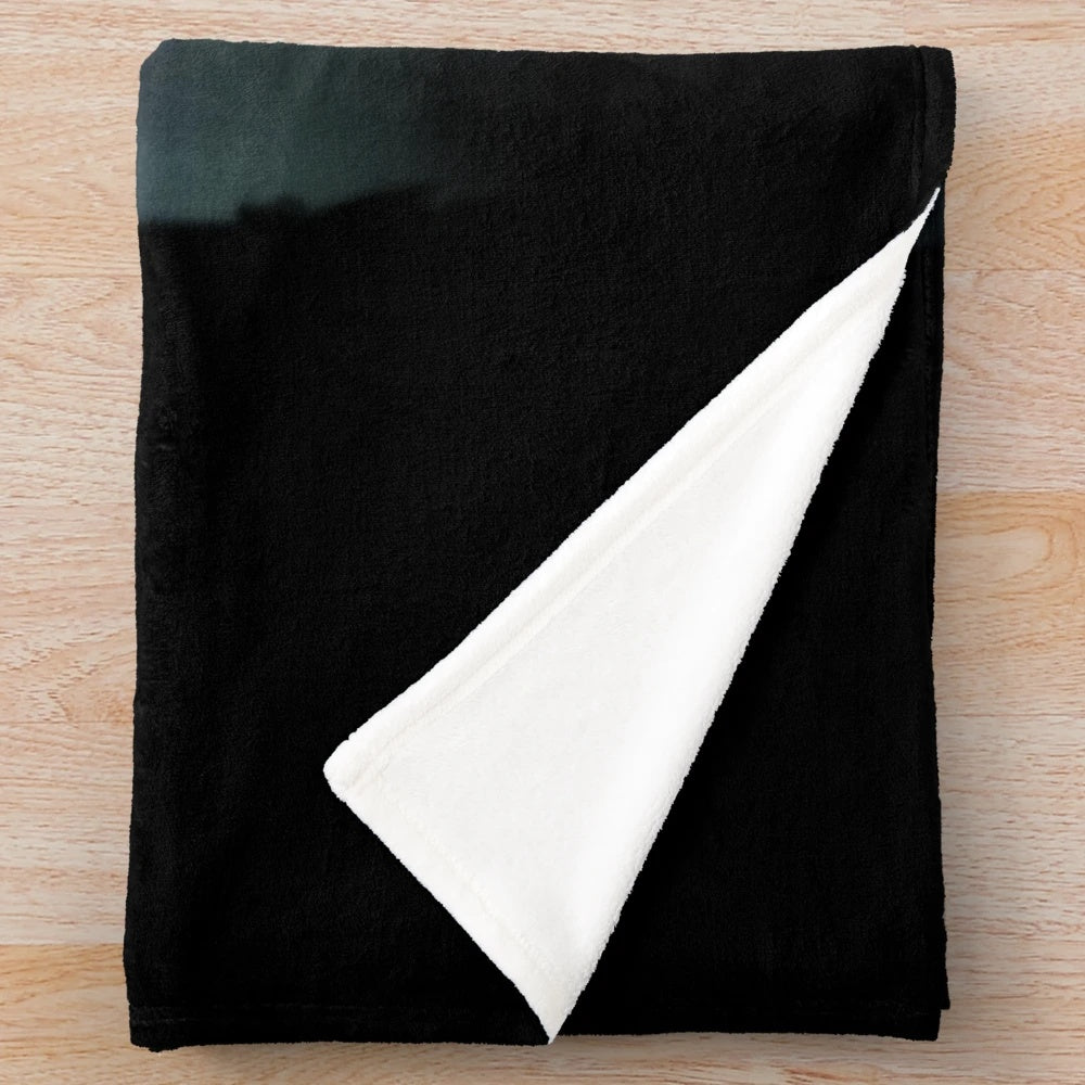 Heilung-inspired plush blanket featuring the band's music art and logo