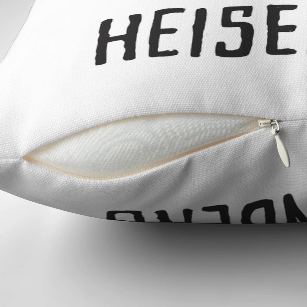 High-quality pillow featuring a drawing of the Heisenberg character from the hit TV series Breaking Bad