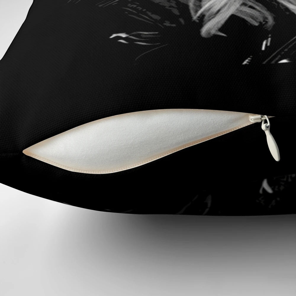 Helene Fischer Pillow featuring a collage-style design inspired by the German pop star