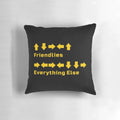 Helldivers Reinforcement Code Pillow featuring the iconic skull logo from the popular video game