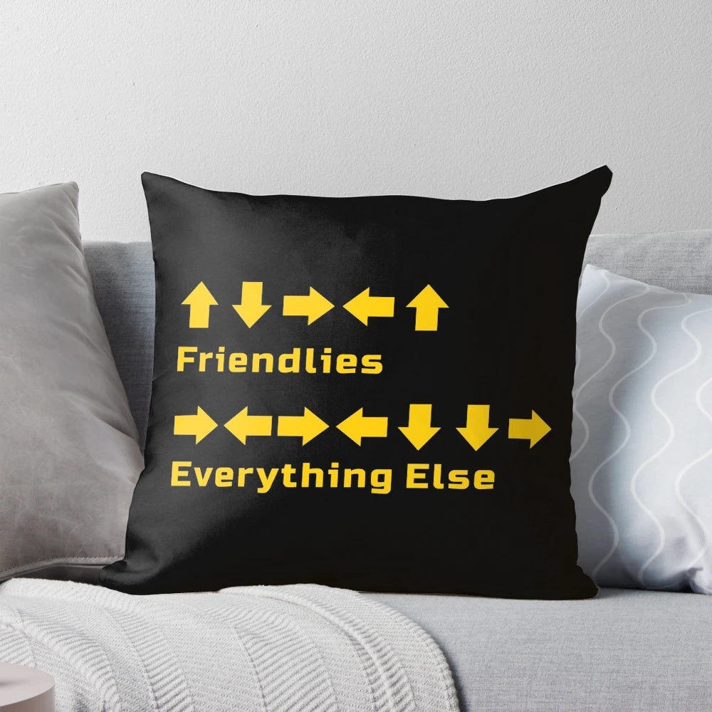 Helldivers Reinforcement Code Pillow featuring the iconic skull logo from the popular video game