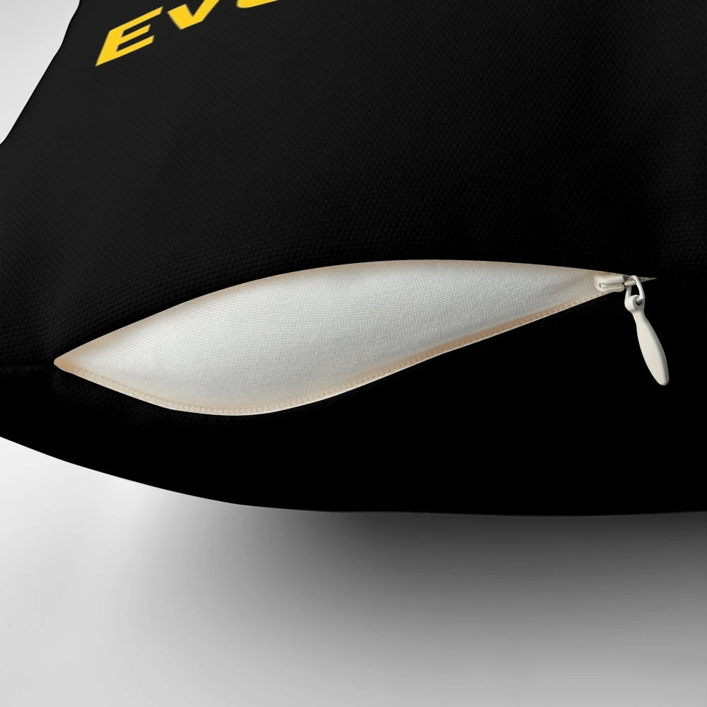 Helldivers Reinforcement Code Pillow featuring the iconic skull logo from the popular video game