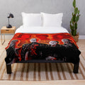 Hellraiser-Inspired Cenobites Pinhead Puzzle Box Plush Blanket