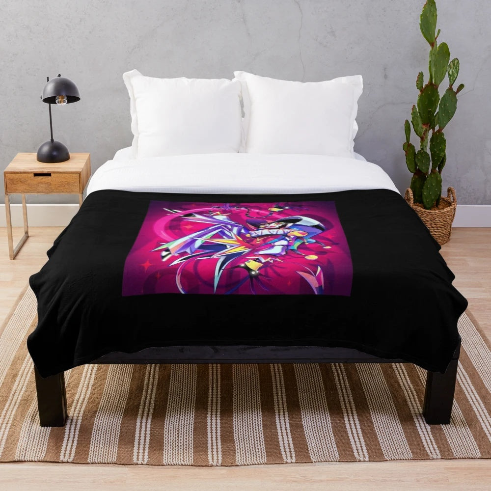 Helluva Boss Fizzarolli Plush Blanket