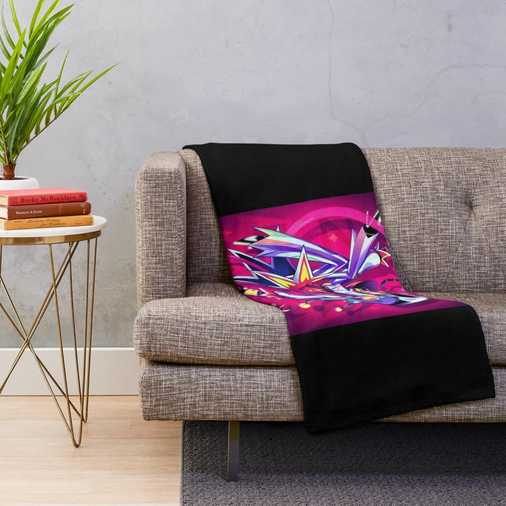 Helluva Boss Fizzarolli Plush Blanket
