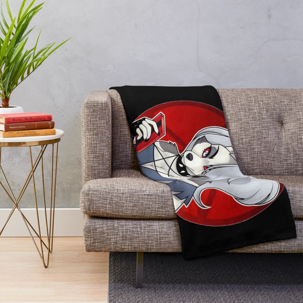 Helluva Boss Loona Plush Blanket