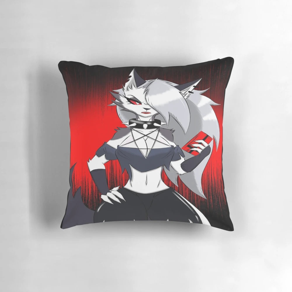 Helluva Boss Loona Anime-Inspired Plush Pillow
