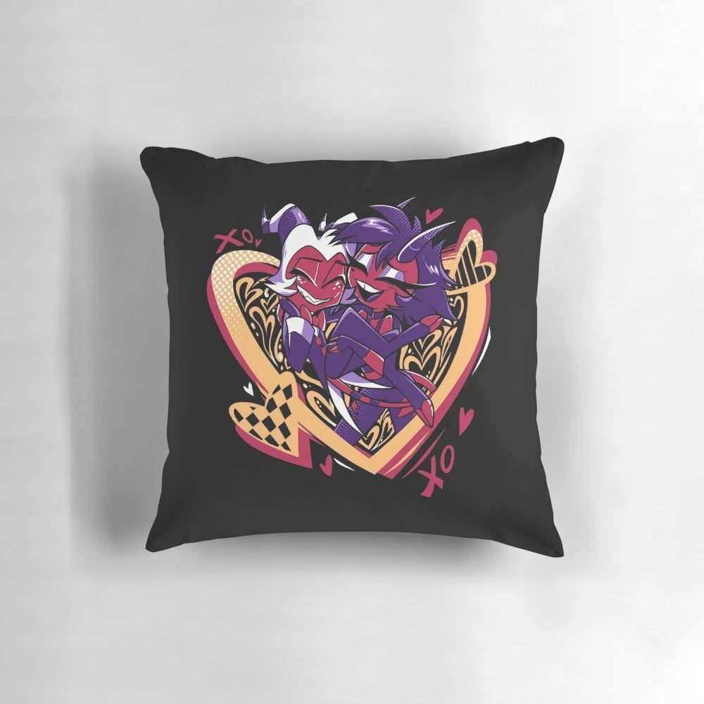 Helluva Boss Stolas and Millie Plush Decorative Pillow
