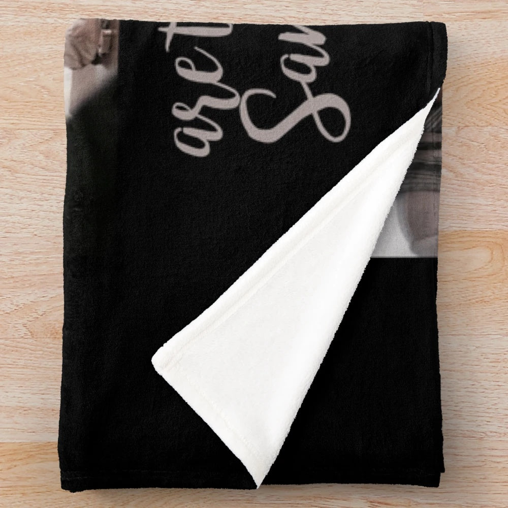 Hessa-inspired plush blanket featuring designs from the After book series