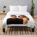Hessa Plush Blanket - Cozy Soft Blanket Featuring Hardin and Tessa from the After Series