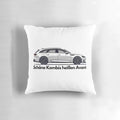 Avant pillow inspired by the sleek and powerful Audi RS6 Avant station wagon