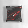 Corvette Z06 sports car pillow with Chevy logo