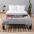 20V Turbo S2 Inspired Plush Blanket