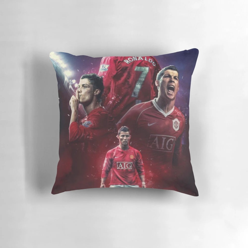 Cristiano Ronaldo, CR7, Ronaldo Art Wallpaper Pillow