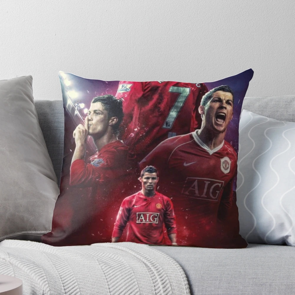 Cristiano Ronaldo, CR7, Ronaldo Art Wallpaper Pillow