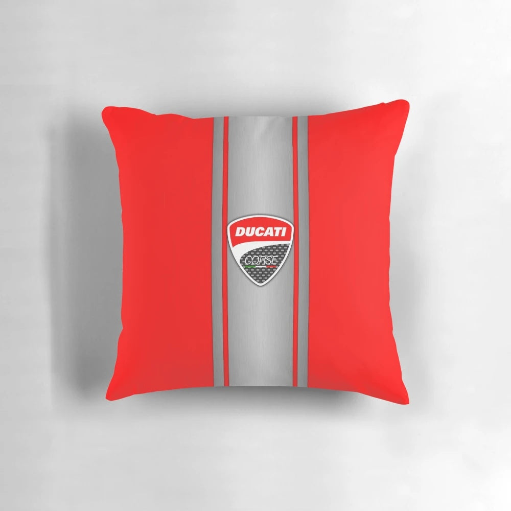 Ducati Racing-Inspired Decorative Pillow