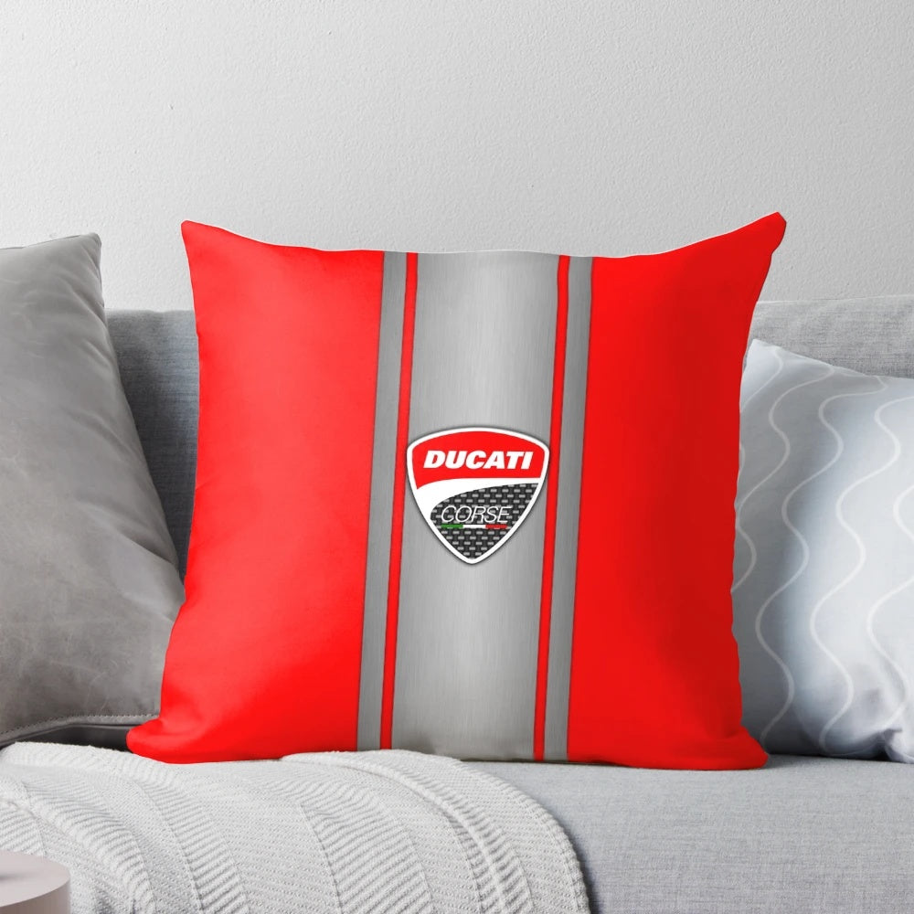 Ducati Racing-Inspired Decorative Pillow