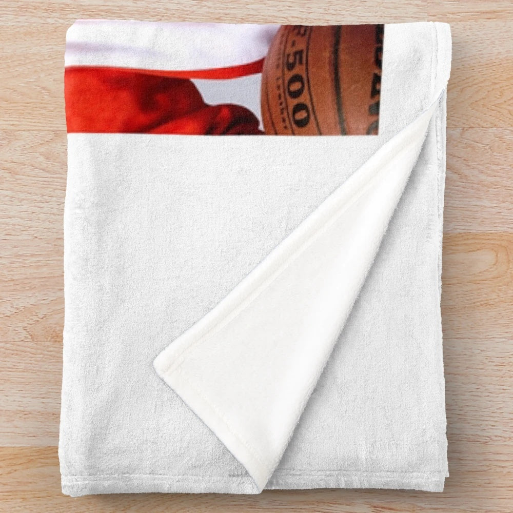 Troy Bolton from High School Musical on a soft, cozy plush blanket