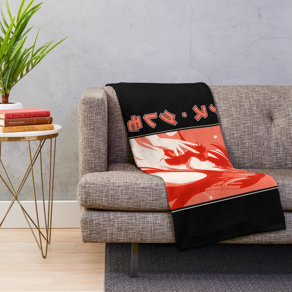 Highschool DxD inspired plush blanket featuring anime characters