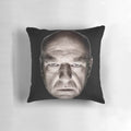 Hank from Breaking Bad staring meme printed on a soft, comfortable pillow