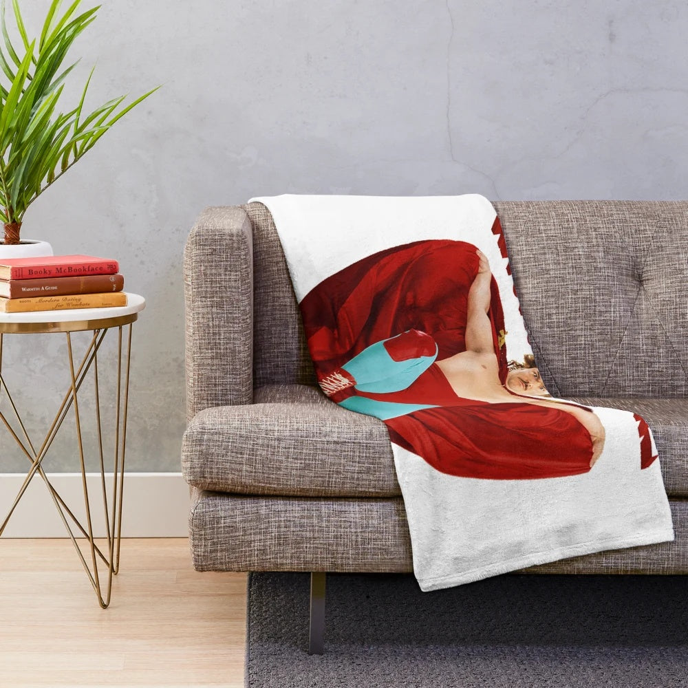 Nacho Libre Plush Blanket featuring Jack Black