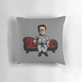 Pillow featuring caricature of North Korean dictator Kim Jong Il