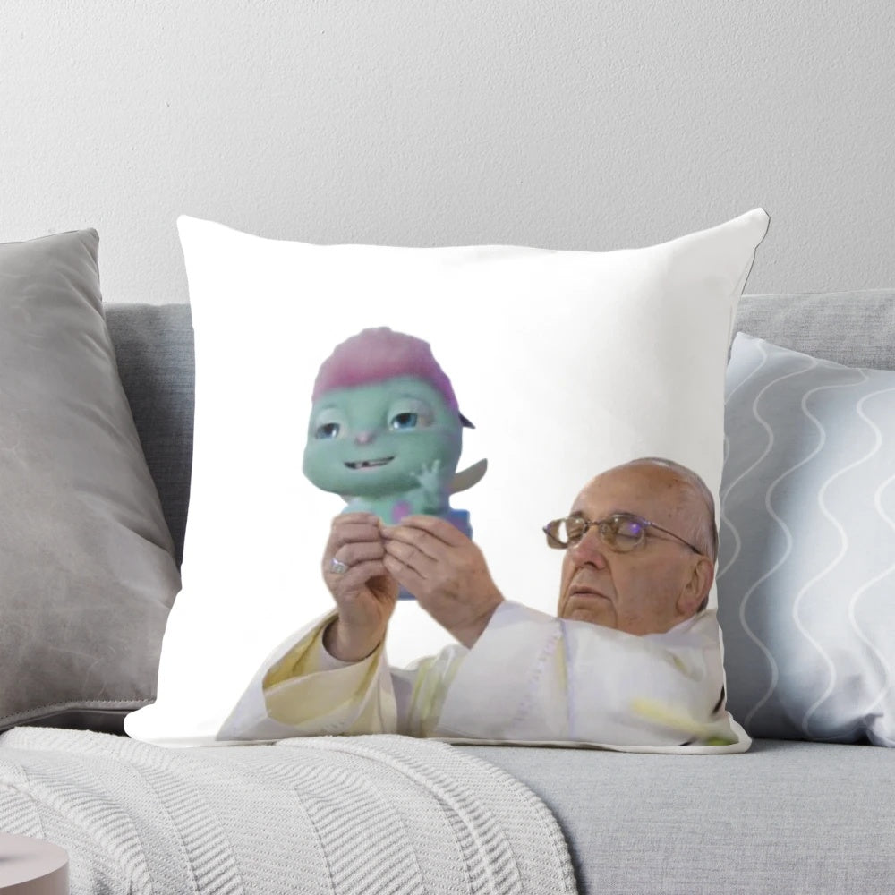 Papa Bibble Pillow - a funny, novelty pillow featuring the popular Barbie meme