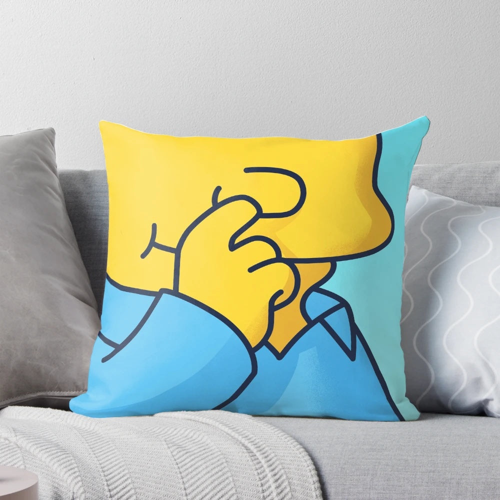 Ralph Nose Pillow - A fun and quirky face mask inspired by The Simpsons