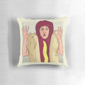 Colorful and humorous "Random" throw pillow inspired by the popular "I Think You Should Leave" comedy sketch