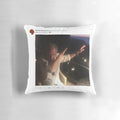 Pillow with a Jeremy Clarkson meme that says "Dab on it wagwan"