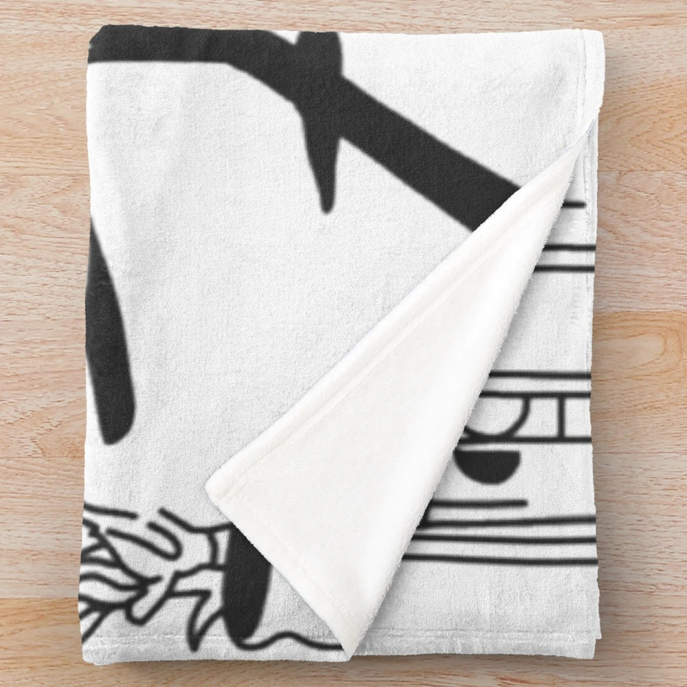 Hippo Campus Landmark Inspired Plush Blanket
