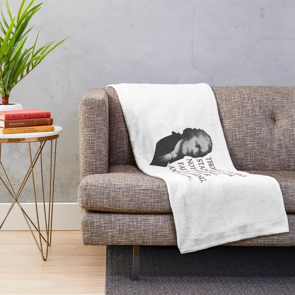 Alexander Hamilton USA History Quote Plush Blanket