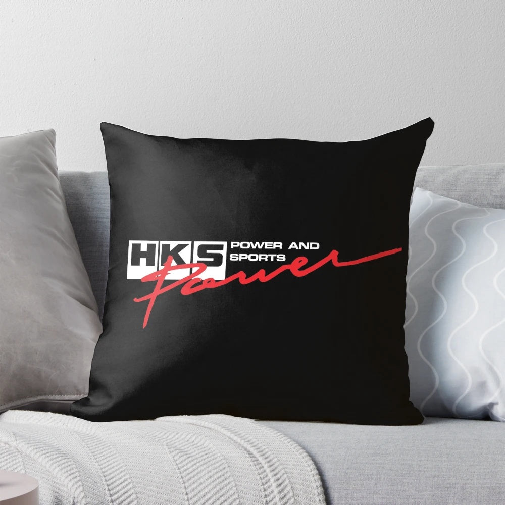 HKS POWER Pillow for Nissan Skyline and JDM Tuning Enthusiasts