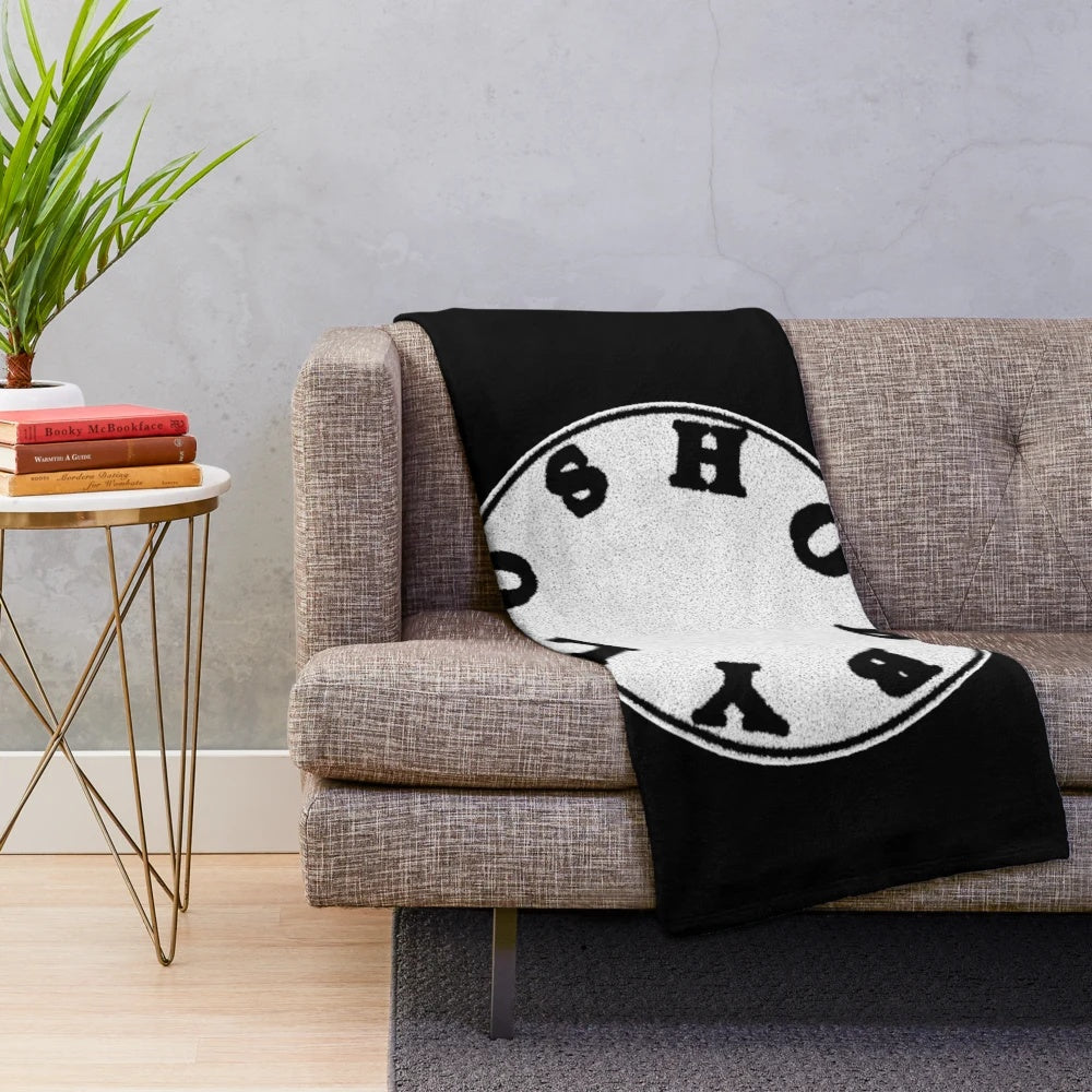 Hobby-Less Plush Blanket with a Funny Statement Design