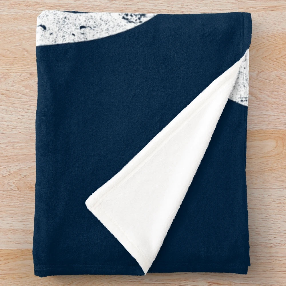 Hollow Knight inspired plush blanket with game elements