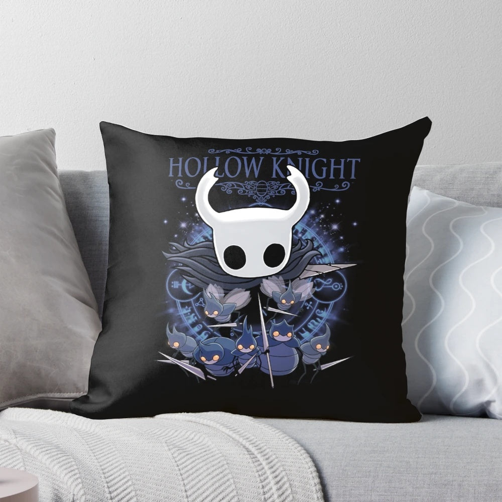 Hollow Knight Spooky Plush Pillow - Soft, Comfortable Pillow Featuring Beloved Video Game Character