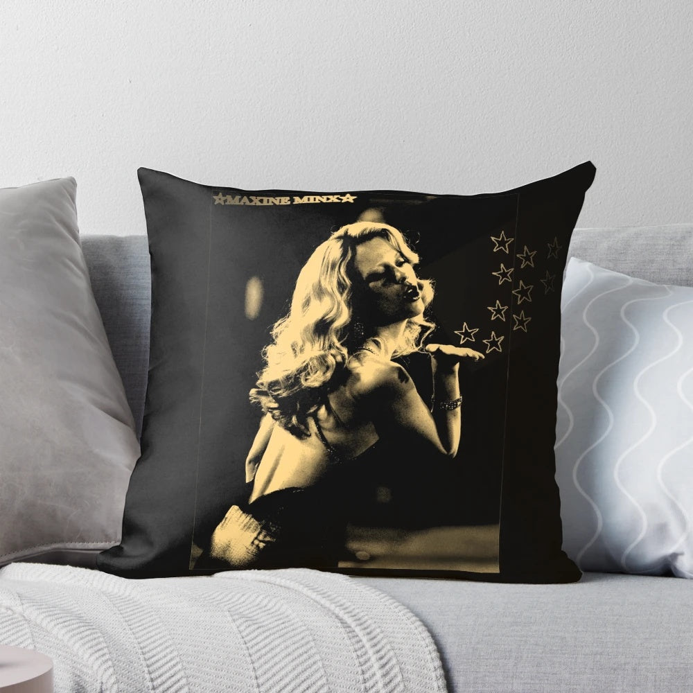 Maxine Minx Pillow featuring the Hollywood Star icon from the X Trilogy