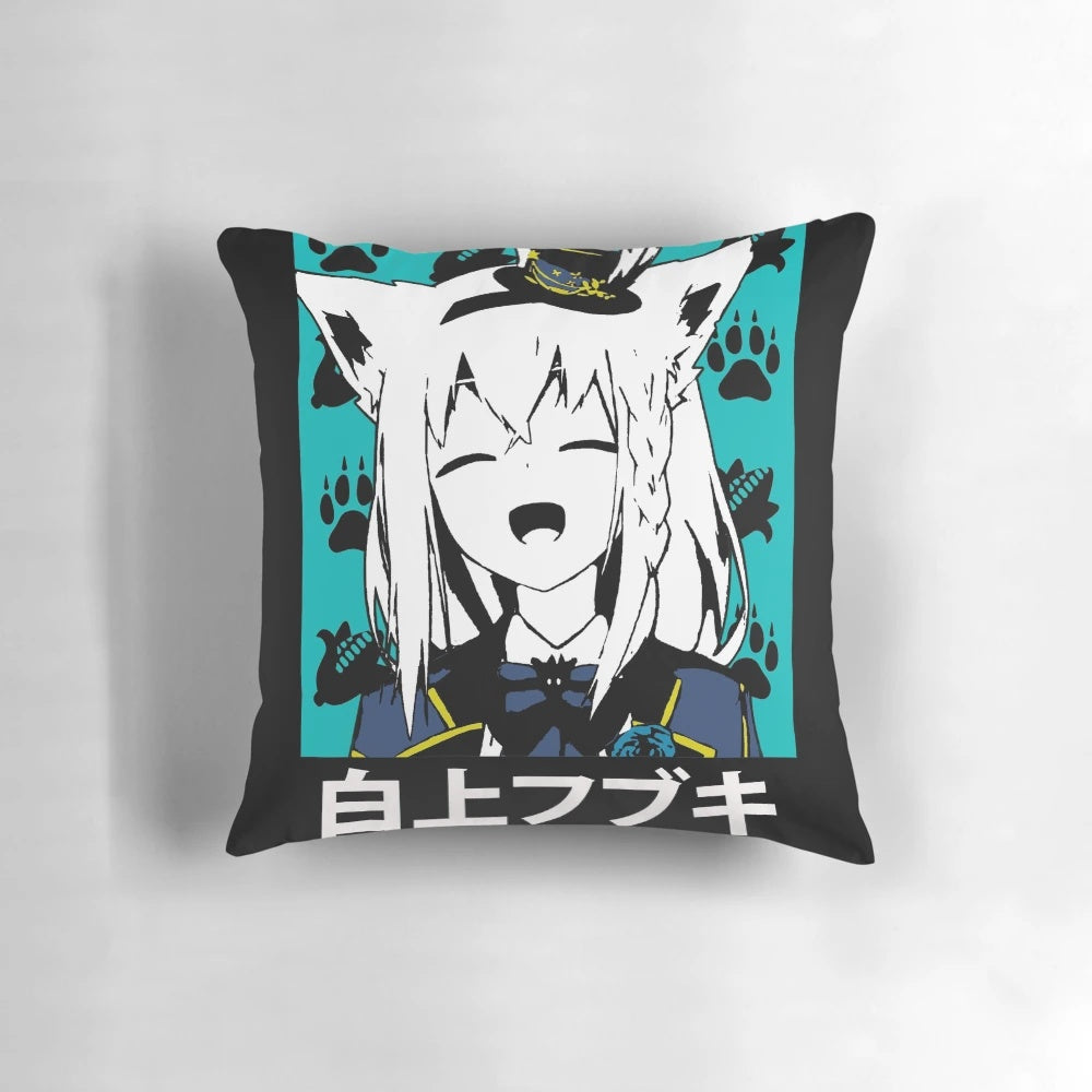 Hololive Shirakami Fubuki Virtual Youtuber Anime Pillow