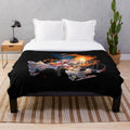 Honkai Star Rail Guinaifen Anime Style Plush Blanket
